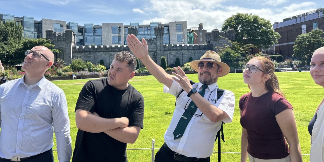 Walking tour of dublin south