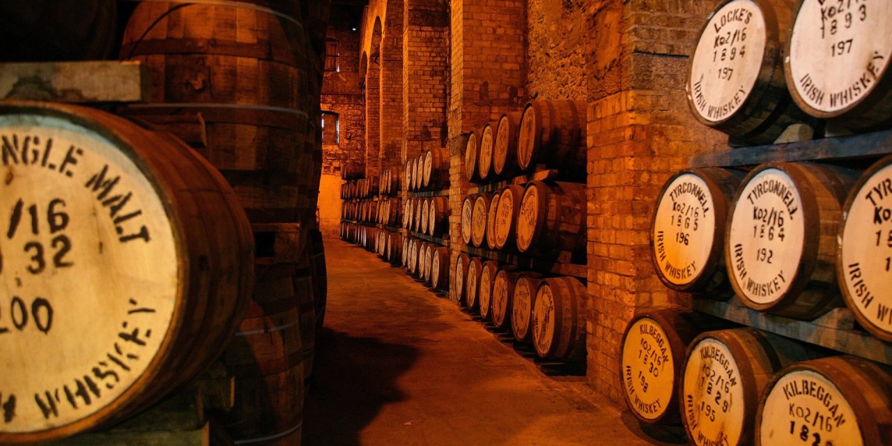 Kilbeggan Underground Whiskey Storage