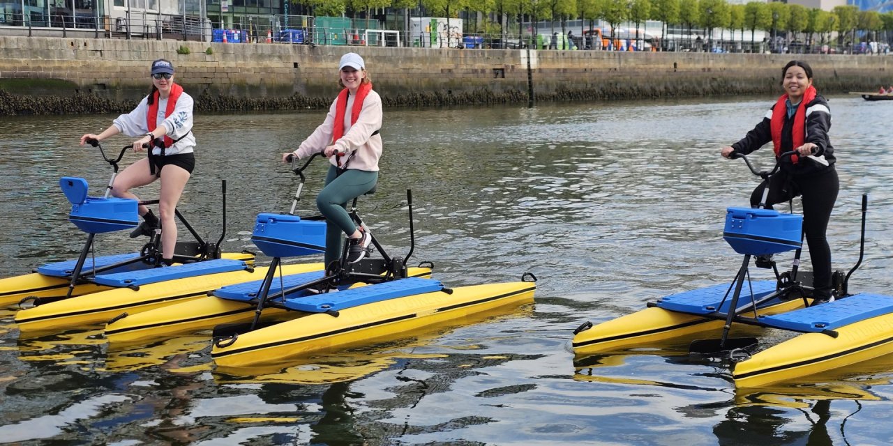Group Hydro-bike Activity