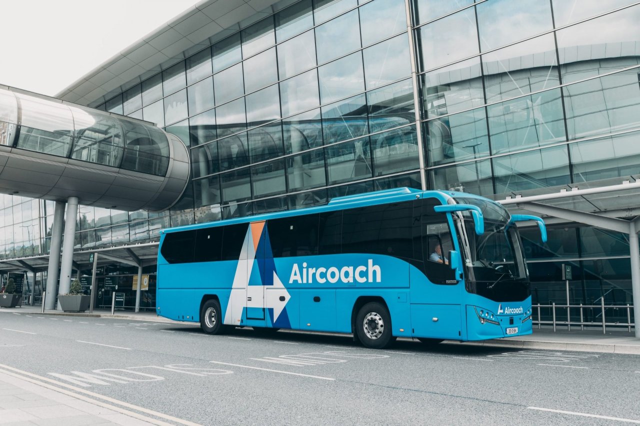 aircoach at terminal two dublin airport