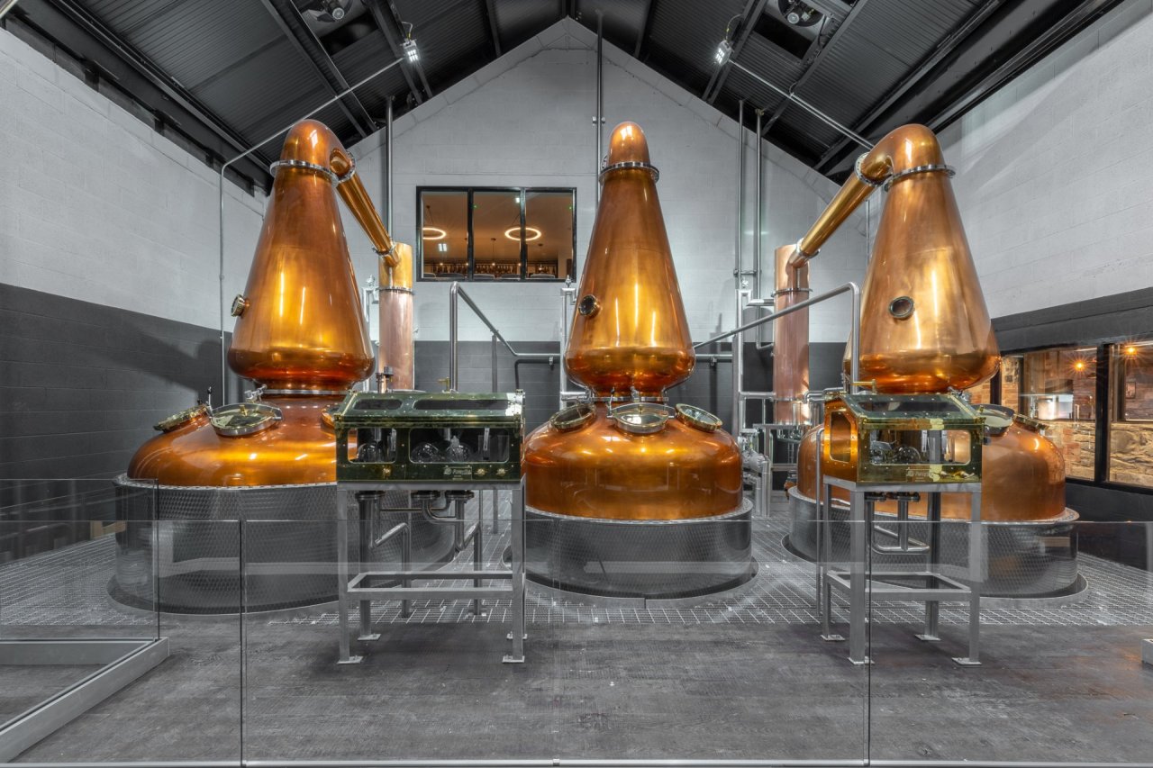 machines to make whiskey