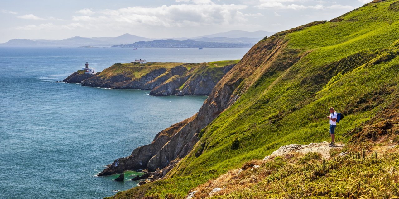 Howth Cliff Walk at Howth Head 