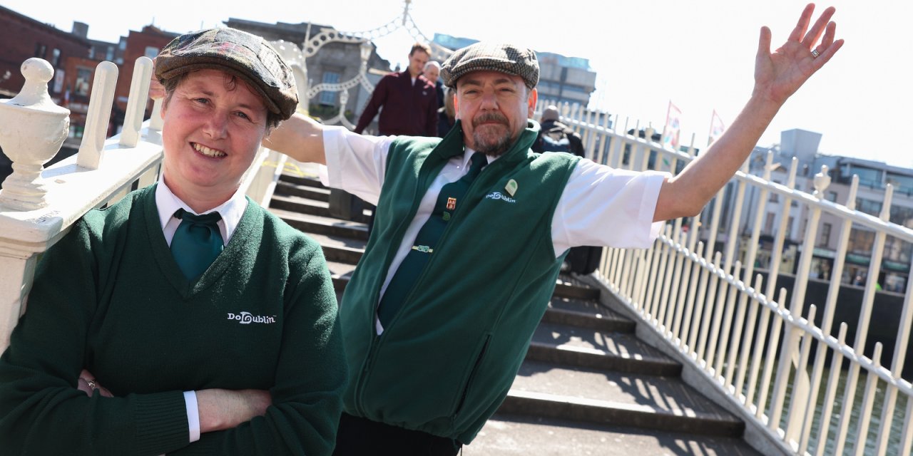 Drivers on A Walking Tour of Dublin